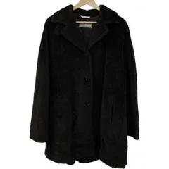 Max Mara(マックスマーラ) コート サイズJ 42 レディース美品  - ダークブラウン 長袖/冬