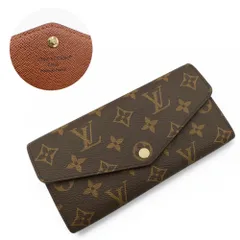 【未使用・保管品】ルイ ヴィトン LOUIS VUITTON ポルト フォイユ サラ 二つ折り 長財布 モノグラム ブラウン 茶 M60531 箱付