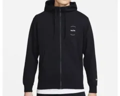 ナイキ 1972 フードジップアップ ブラック ベージュ