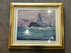 額装品】宇宙戦艦ヤマト 古代進＆森雪 イラスト アートフレーム 木製