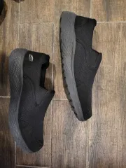 SKECHERS スケッチャーズ ブラック スリッポン スニーカー 26センチ