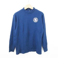 フィラ FILA GOLF シャツ ゴルフ スポーツウェア 長袖 ハイネック 紺 ネイビー LL