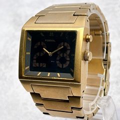 FOSSIL 腕時計 Crosby FS6123 レクタングルケース ソリッド - メルカリ