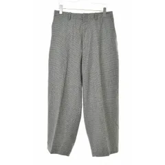 【CTHY】23CTHY-09 HIGH-END FLANNELANA WOOL WIDE SLACKSウールパンツ