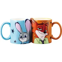 ☆ ニック＆ジュディ/ズートピア ☆ ディズニー ペアマグ ディズニー ペアマグ disney Disney マグカップ マグ カップ コップ ペア セット 食器 キャラクター カップル 夫婦 結婚祝い キャラ かわいい ギフト 贈り物のサムネイル