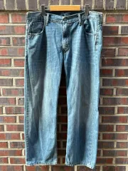 36x32 リーバイス 569 ルーズ ストレート Y2K デニム パンツ