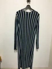 ザラ ストライプ ロング丈ワンピース