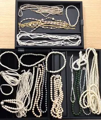 パール系アクセサリー20本まとめ売り。