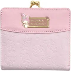 ☆ マイメロディ ☆ キャラクター ミニ口金財布 サンリオ 財布 Sanrio SR44-2 二つ折り財布 がま口財布 2つ折り財布 がまぐち かわいい 二つ折り 女の子 小学生 女子 中学生 女子高生 高校生女子 大人 レディース 可愛い お財布 サイフ