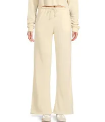 ジービー レディース ボトムス カジュアルパンツ ワイドレッグ スウェットパンツ GB Coordinating Wide Leg Drawstring Sweatpants Butter