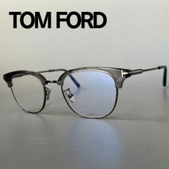 TOM FORD TF 5501 クリアグレー メガネ - メルカリ