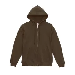 ☆ ダークチョコレート ☆ Mサイズ ☆ United Athle ユナイテッドアスレ8.8オンスフルジップパーカー United Athle ユナイテッドアスレ フルジップパーカー パーカー スウェット 上着 羽織り 羽織 フルジップ 8.8オンス