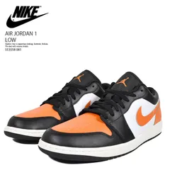 NIKE ナイキ エア ジョーダン 1 ロー AIR JORDAN 1 LOW メンズ ローカット スニーカー バスケットボール マイケル ジョーダン タウンユース 普段使い アウトドア ストリート 黒 オレンジ ブラック 553558 081