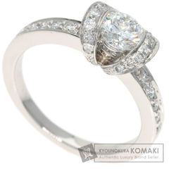 ダミアーニ ボッチョーロ フルパヴェ ソリテール ダイヤ リング 0.50ct