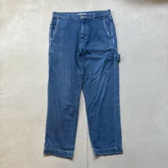 GLOBAL WORK （グローバルワーク） デニムペインターパンツ テーパードデニムパンツ コットン100% メンズ Sサイズ