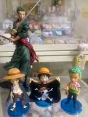 ONE PIECE ワールドコレクタブル フィギュア モンキー・D・ルフィ (ルフィ)、ゾロ、シャンクス (5、6、9탄)