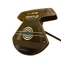 【中古】 オデッセイ Ai-ONE SQUARE 2 SQUARE MAX 1 33インチ パター PT STROKE LAB 90 スチール (フレックスその他) メンズ 男性用 右利き 右用 Cランク ゴルフクラブ