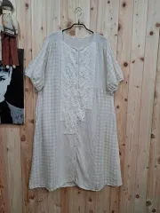 チェック ローブ型 ONE PIECE