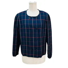 Burberry バーバリー チェック ジャケット ネイビー 15BR