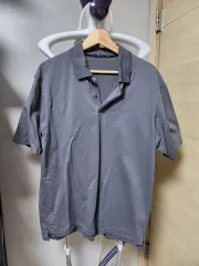 UNIQLO ユニクロ グレー ポロTシャツ L サイズ