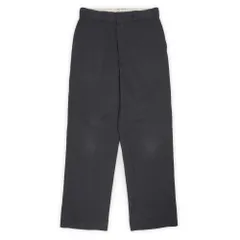ディッキーズ Dickies 90s 90年代 874 ワークパンツ MADE IN USA アメリカ製 定番 BLACK ヴィンテージ 古着 メンズ ズボン・パンツ ブラック / 黒 W33 L32【中古】