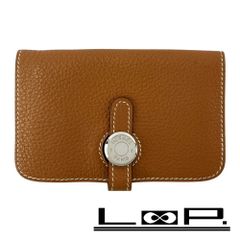 ◆SALE◆　■中古■　シャネル コンパクト 財布 2つ折り ビコローレ ブラック レザー GP 箱 【207969】◇ ◇SALE◇ □中古□ シャネル コンパクト 財布 2つ折り ビコローレ