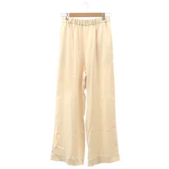 SLOBE IENA (スローブイエナ) サテンイージーパンツ 25030912600010 ナチュラル 38