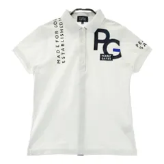 サイズ：0 PEARLY GATES パーリーゲイツ  半袖ポロシャツ  ホワイト系 [240101649917] ゴルフウェア レディース ストスト