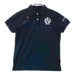 サイズ：0 PEARLY GATES パーリーゲイツ  半袖ポロシャツ  ネイビー系 [240101651622] ゴルフウェア レディース ストスト