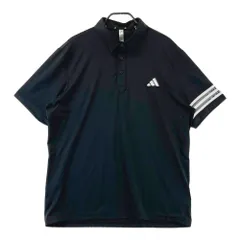 サイズ：3XL ADIDAS GOLF アディダスゴルフ 2025年 IN9057 半袖ポロシャツ  ブラック系 [240101653910] ゴルフウェア メンズ ストスト