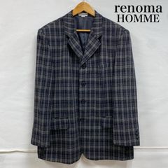 LEONARD HOMME レオナールオム テーラードジャケット 黒 ブラック 