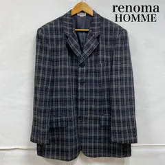 レノマ PARIS HOMME オールド 4B シングル テーラード チェック メンズ - ISItems【USED】【古着】【中古】50125990のサムネイル