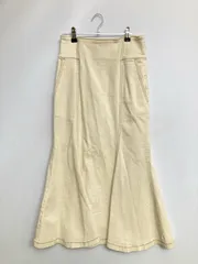 Linoluce リノルーセ ロングスカート L アイボリー