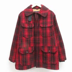 40s〜50s WoolRich バッファロー チェック マッキーノジャケット 50's ヴィンテージ ウールリッチ ハンティングコート バッファロー