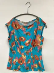 ノースリーブ 7 ブルー