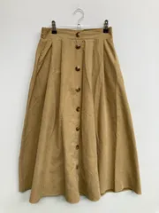 RETRO GIRL レトロガール ロングスカート M ベージュ