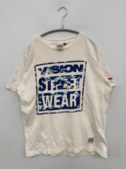 VISION STREET WEAR ヴィジョンストリートウェア Tシャツ/カットソー M ホワイト