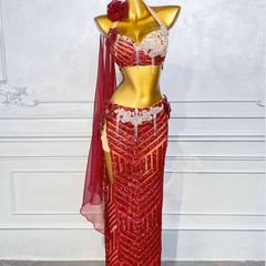 お値段ご相談ください！ラキアハッサン ベリーダンス衣装 - メルカリ