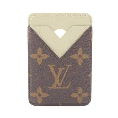 ルイ・ヴィトン LOUIS VUITTON カードケース ポルトカルト マグネット M25659 グリーンアニエール レザー PVCコーティングキャンバス ポルト カルト・マグネット