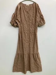 earth music&ecology アースミュージックアンドエコロジー ワンピース F ブラウン