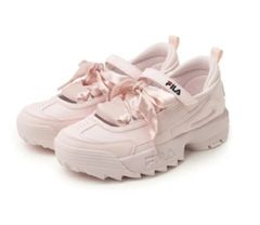 FILA ディスラプターバレー BRIGHT WHITE 24cm - メルカリ