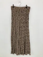 ZARA ザラ ロングスカート EUR M ベージュ