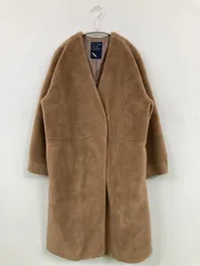 N. エヌ ノーカラーコート M ブラウン