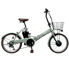 ほぼ新品☆パナソニック電動自転車SWマットオリーブBE-1FSW011G2 20