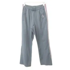 アディダス adidas トラック パンツ ジャージ OT 3ライン 薄手 XLサイズ グレー ■GY61