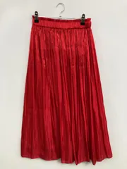 PARLMASEL ロングスカート 38 レッド