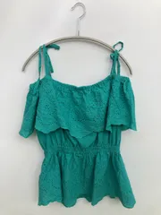 CECIL McBEE セシルマクビー キャミソール M グリーン