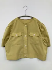 NATURAL BEAUTY BASIC ナチュラルビューティーベーシック シャツ/ブラウス S イエロー