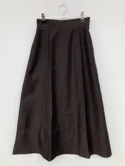 NATURAL BEAUTY BASIC ナチュラルビューティーベーシック ロングスカート PS ブラック