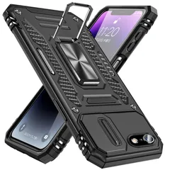 【新着商品】ケース iPhone SE2 第2世代 用 ケース iPhone iPhone 7 用 ケース iPhone 8 用 用 ケース リング付き 衝撃吸収 耐衝撃 一体型落下防止 米国軍事MIL標準取得 スタンド機能 第3世代 PC+TPU 二重構造